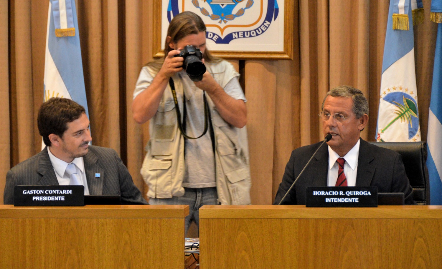 Quiroga y Contardi en el CD 2013