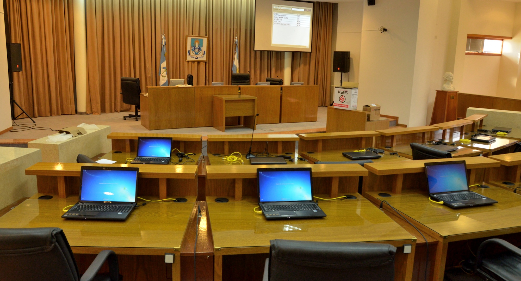 Sala de Sesiones del Concejo Deliberante